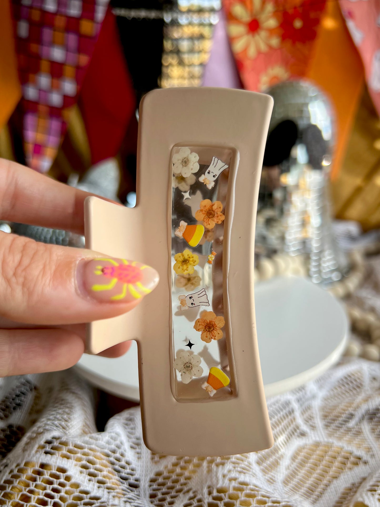 Candy Corn Ghosties