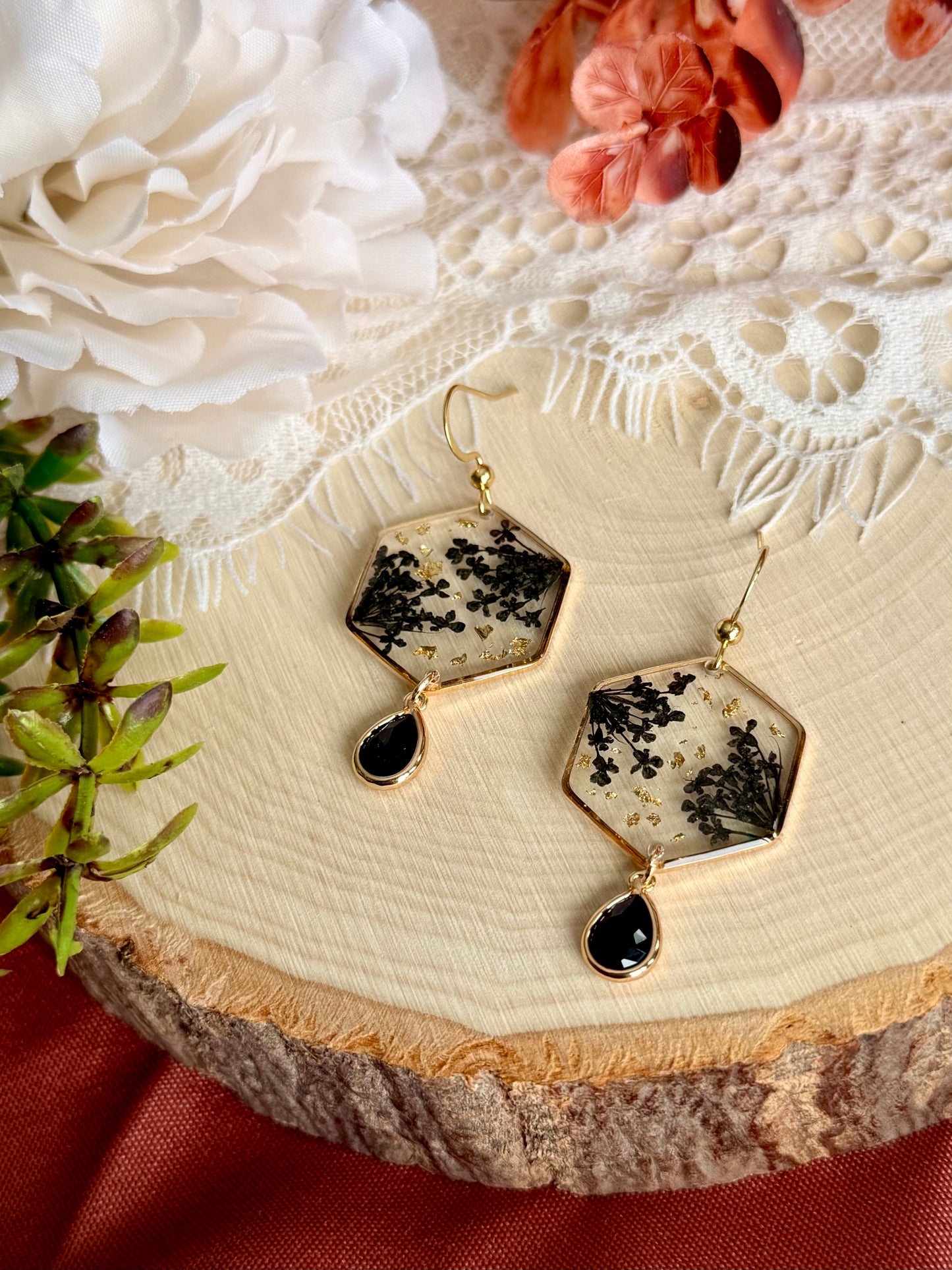 Black Queen Anne's Lace