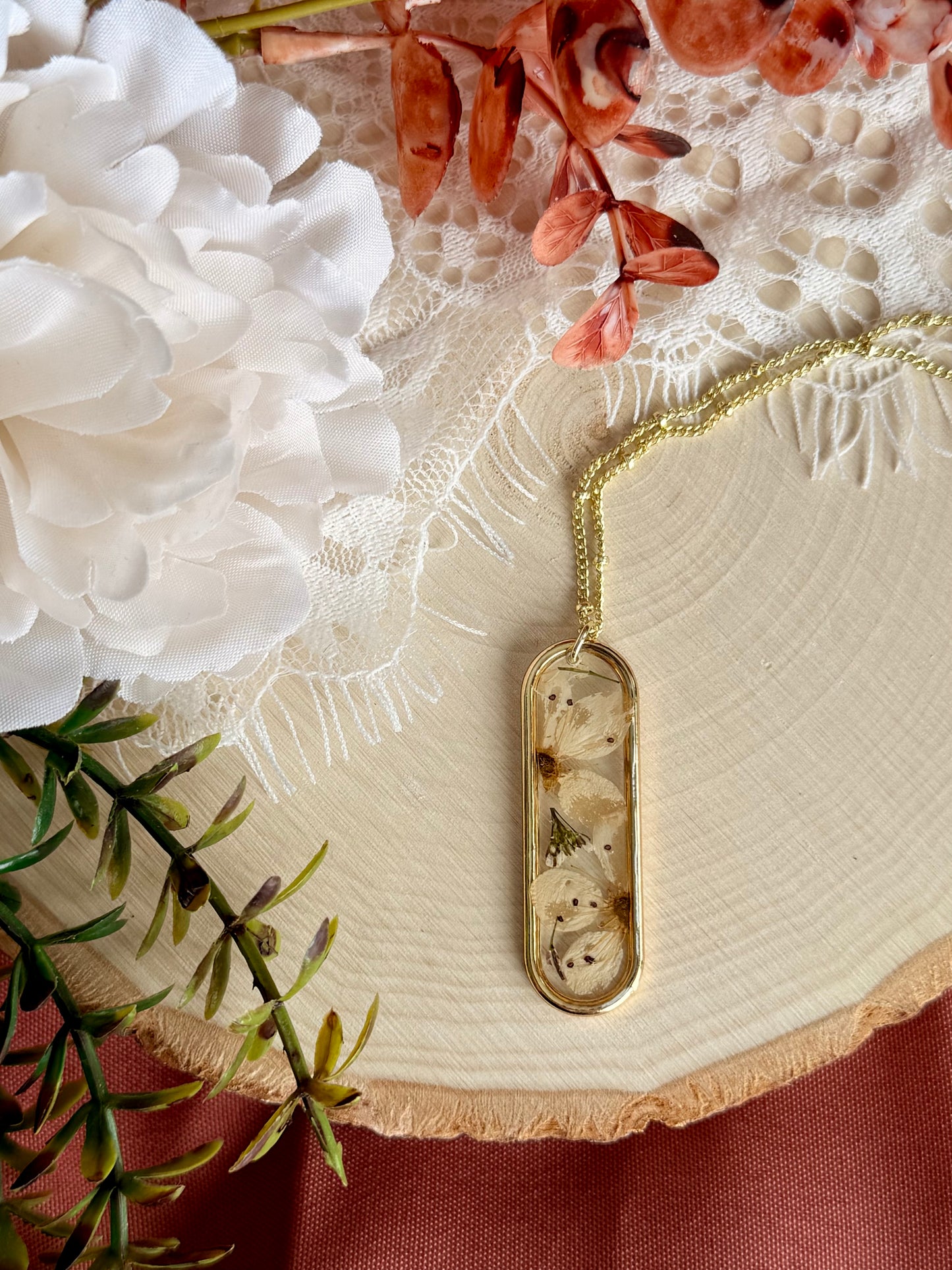 Delicate Floral Necklace