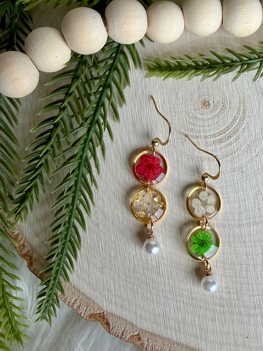 Mismatched Tier Earrings