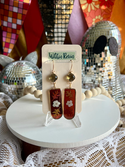 Amber Fall Earrings