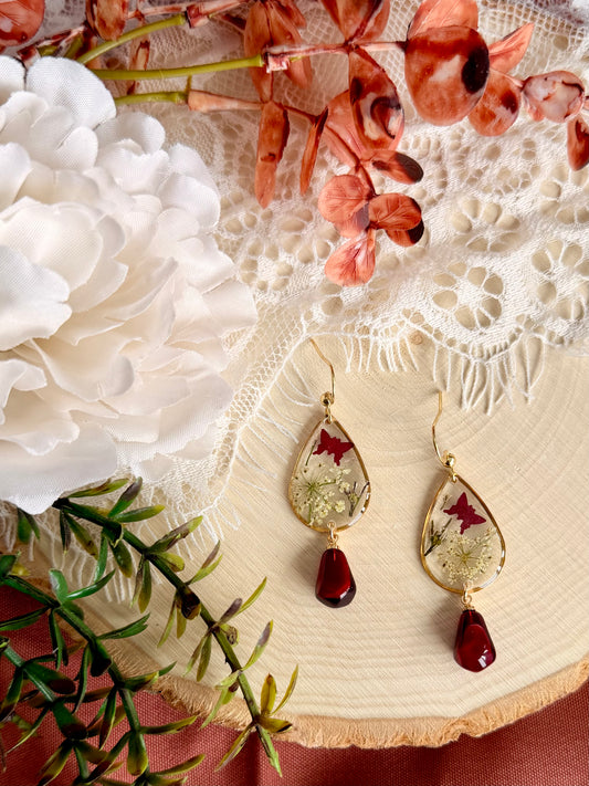 Butterfly Pomegrante Drops