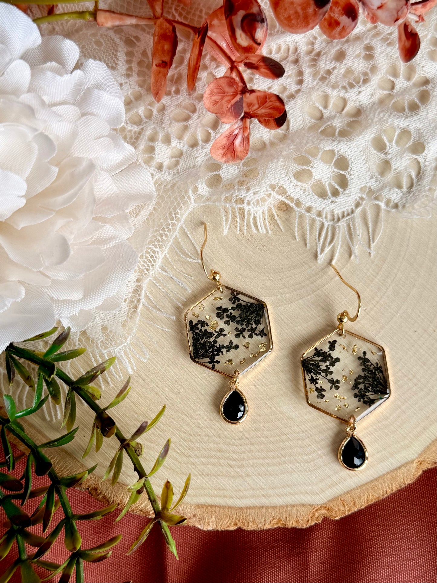 Black Queen Anne's Lace